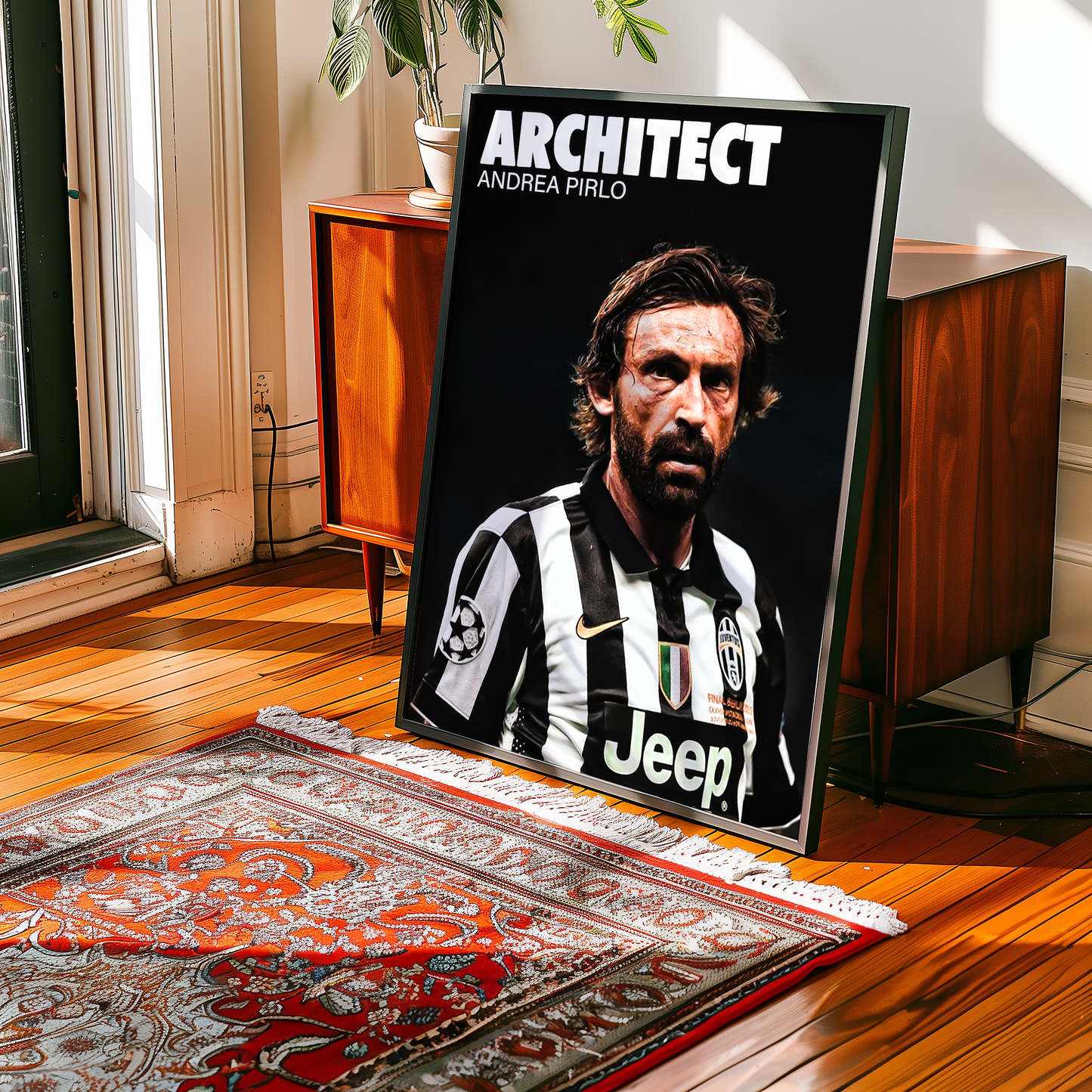 Andrea Pirlo 'Architect' Poster