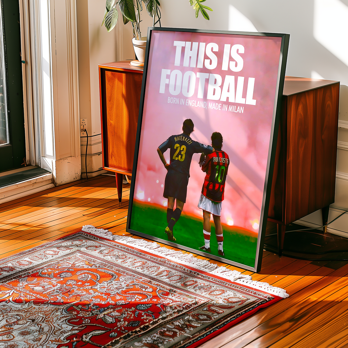 Costa & Materazzi 'This Is Football' Poster