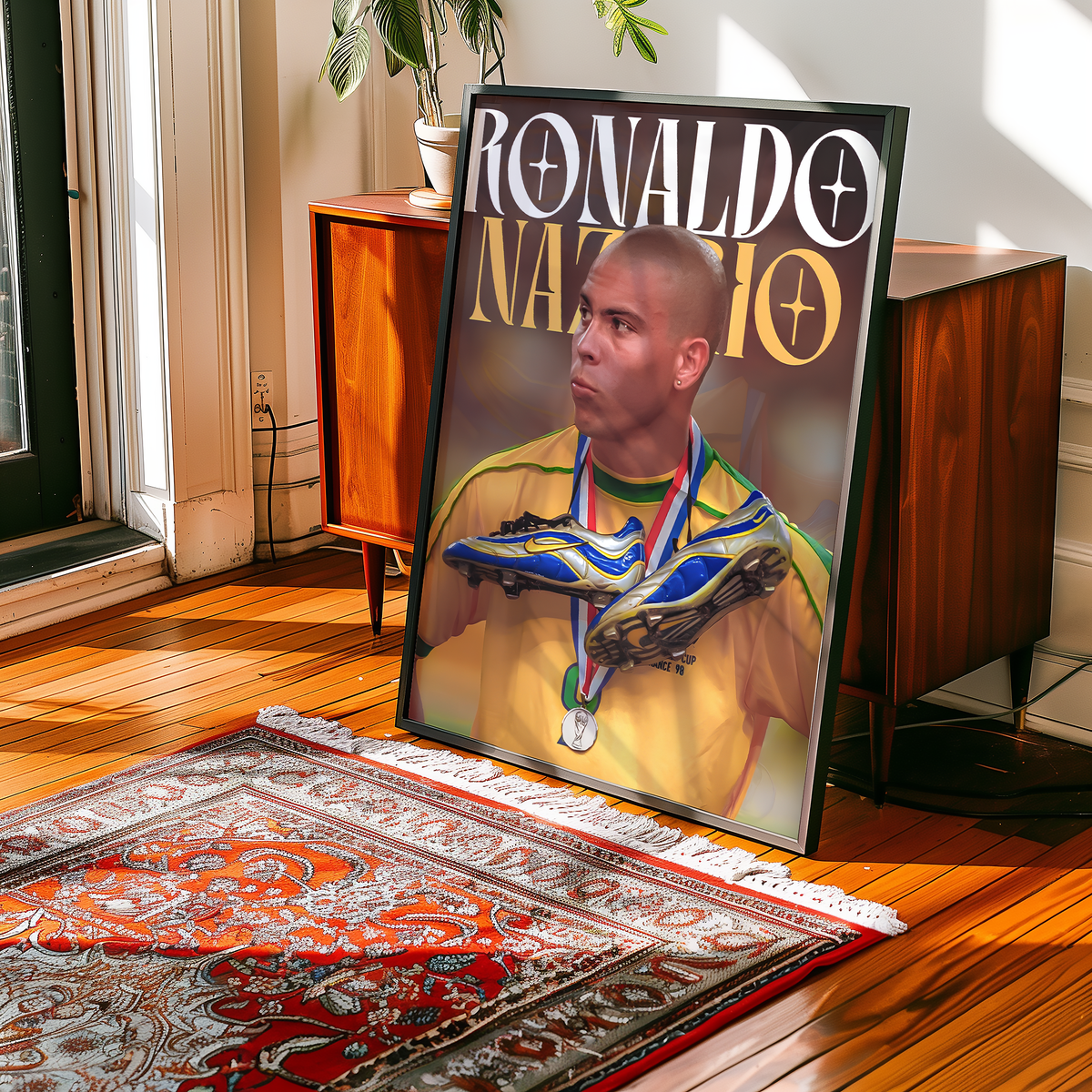 Ronaldo Nazário 'R9' Poster