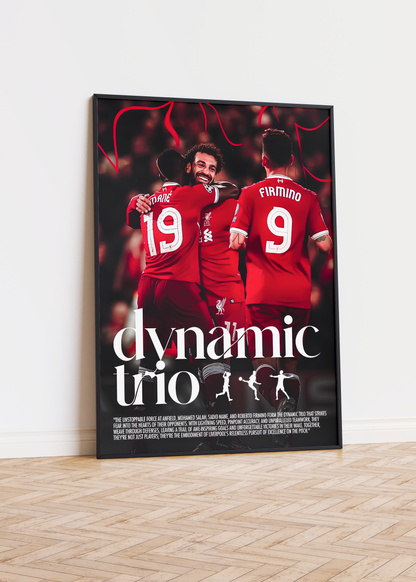 Firmino, Mane und Salah Poster