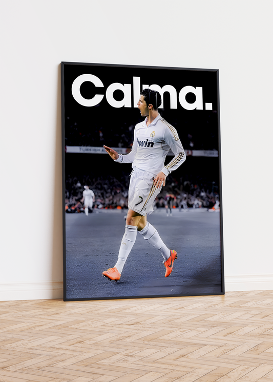 Cristiano Ronaldo 'CALMA' Poster