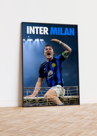 Inter Mailand Nerazzurri Traum Poster