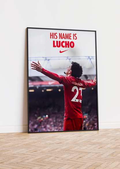 Luis Diaz 'His Name Is Lucho' Poster