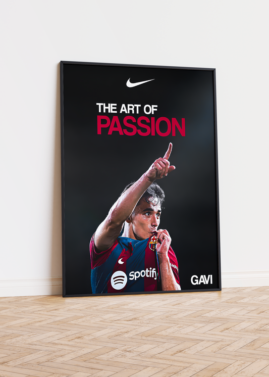 Gavi 'The Art Of Passion' Poster