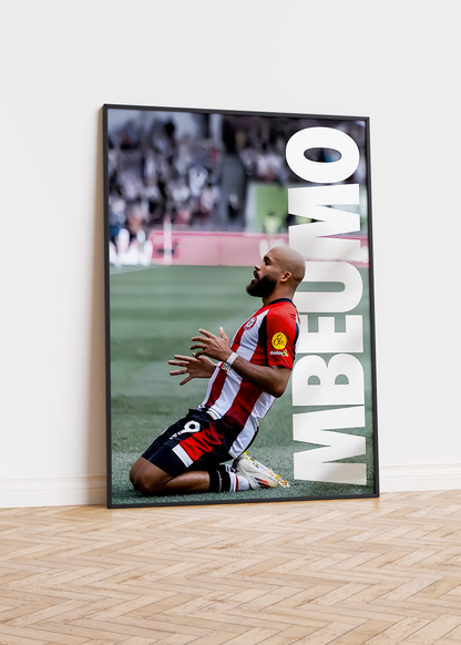 Bryan Mbeumo Poster