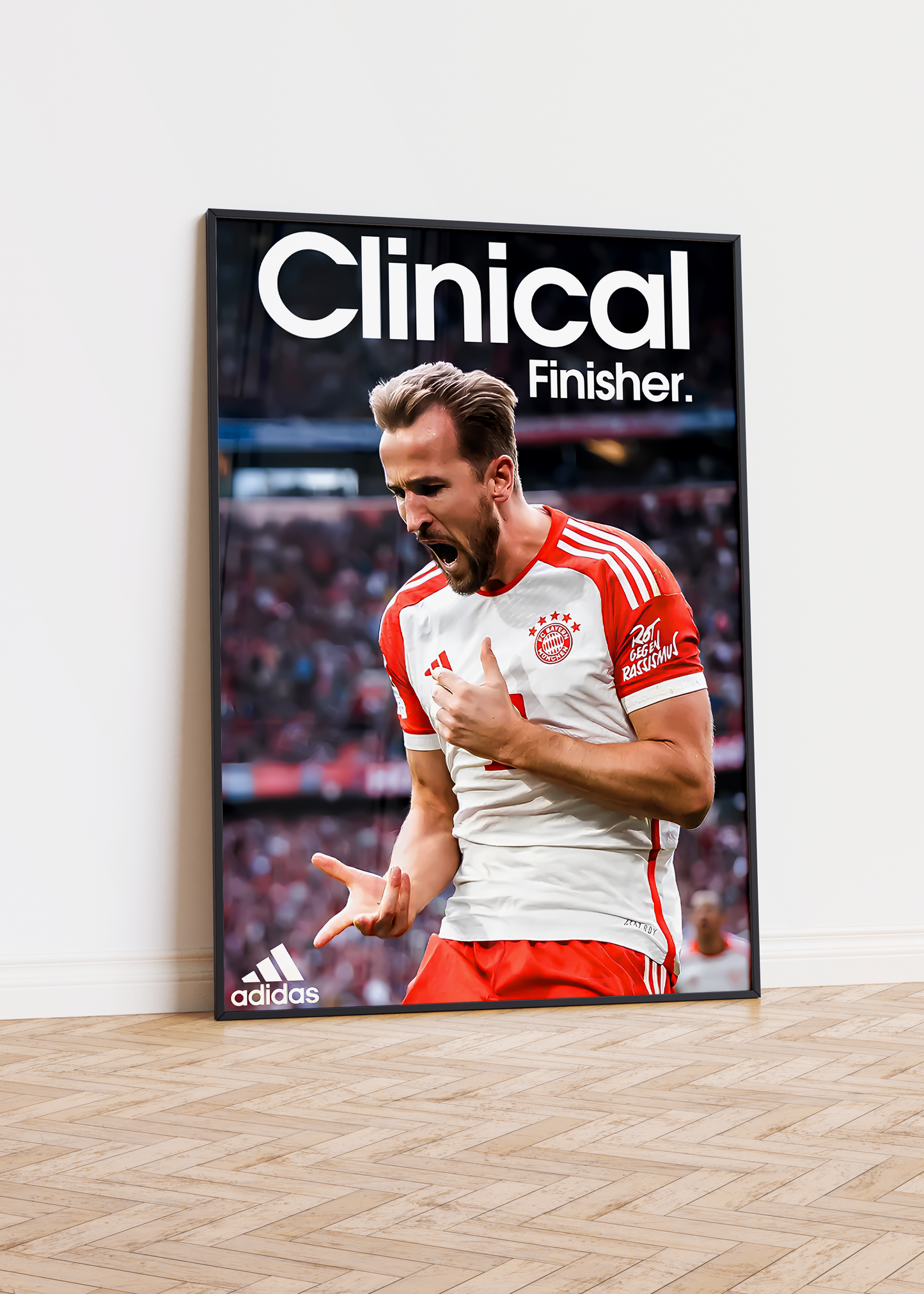 Harry Kane 'Clinical Finisher' Poster