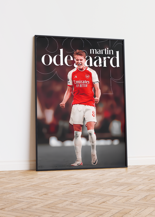 Martin Ødegaard 'Focus' Poster