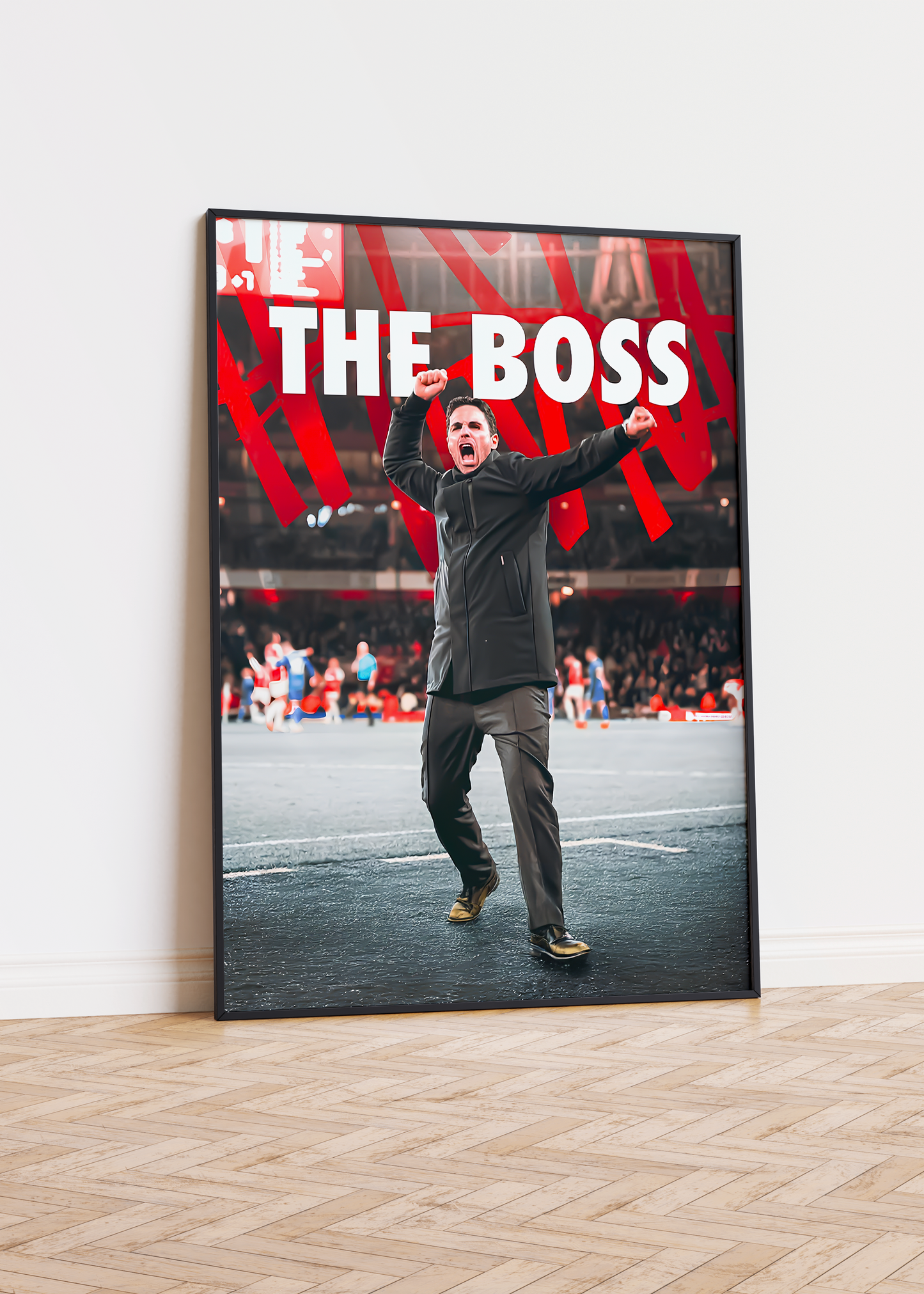 Mikel Arteta 'The Boss' Poster