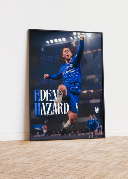 Eden Hazard „Mr. Technical“-Poster