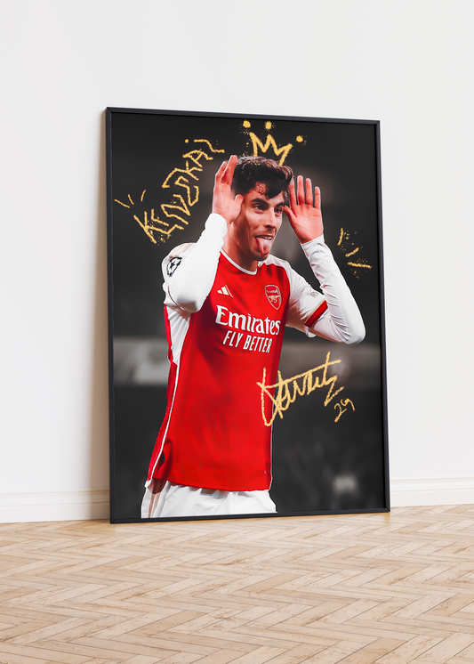 Kai Havertz 'King Kai' Poster