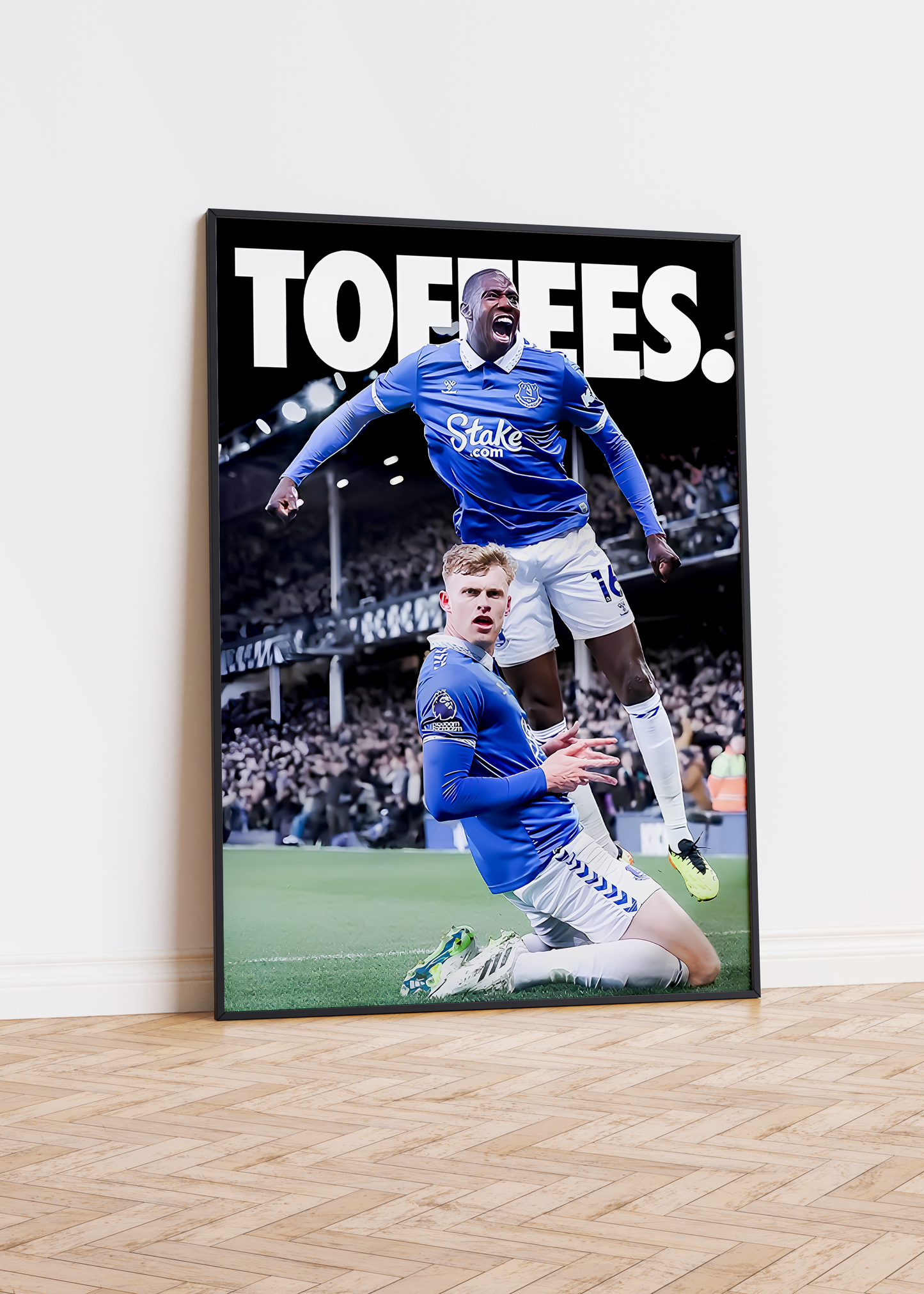 Everton 'Toffees' Poster