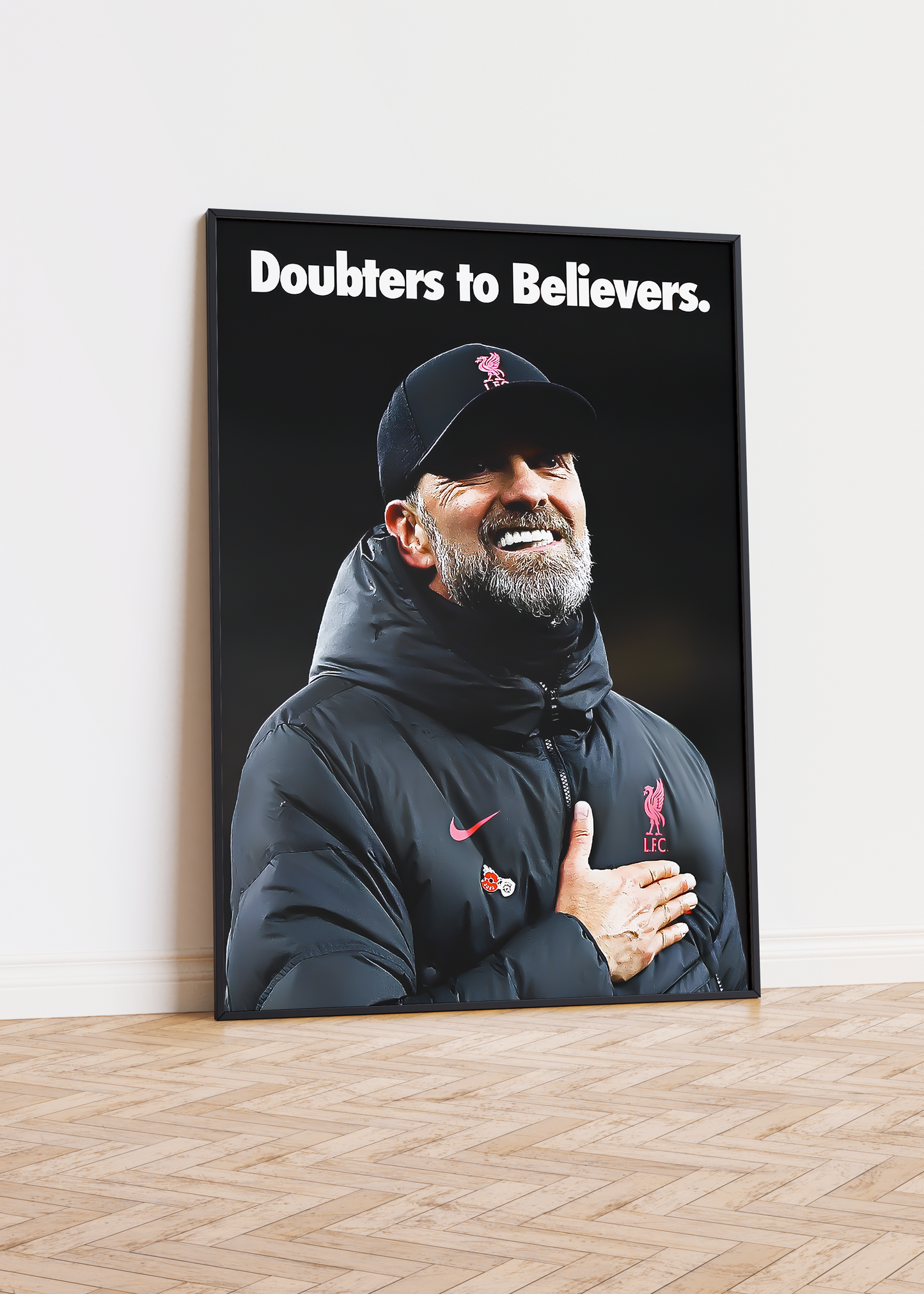 Jürgen Klopp 'Doubters To Believers' Poster