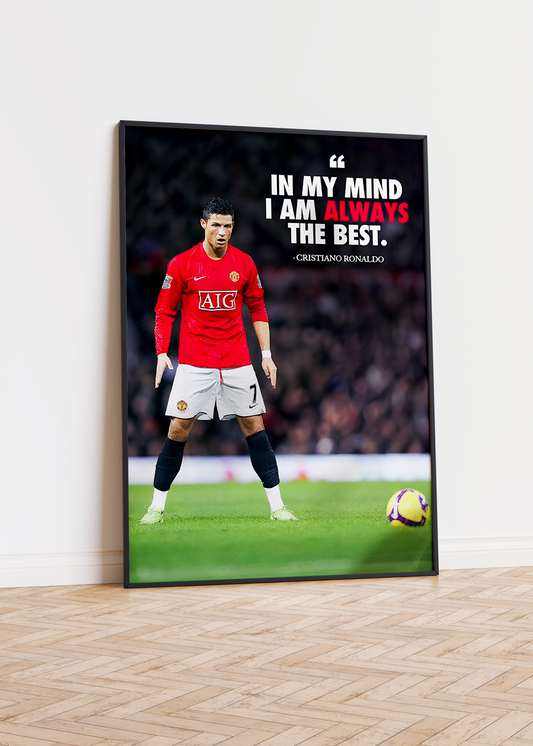 Cristiano Ronaldo 'The Best' Poster