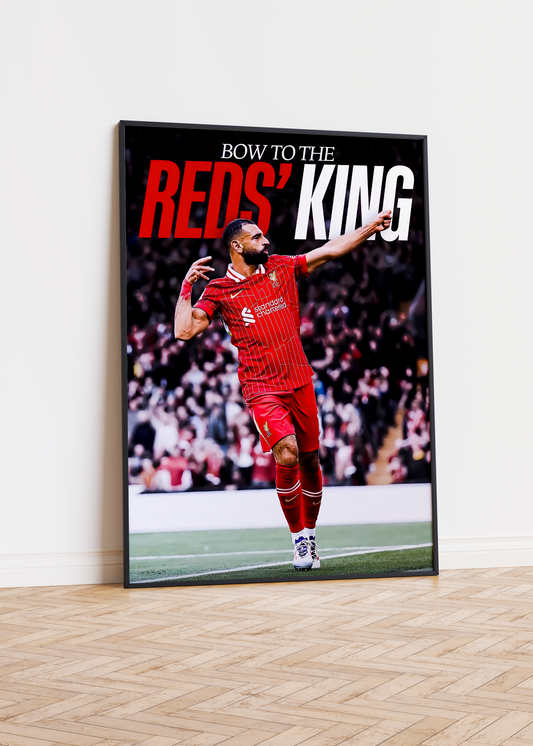 Mo Salah 'Reds King' Poster