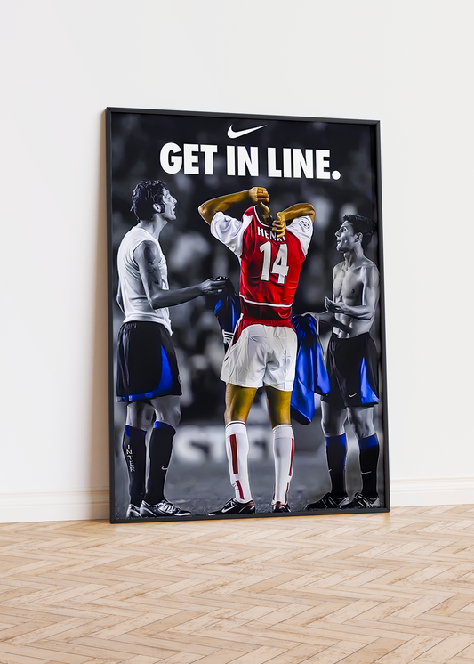 Thierry Henry 'Er hat es getan' Poster