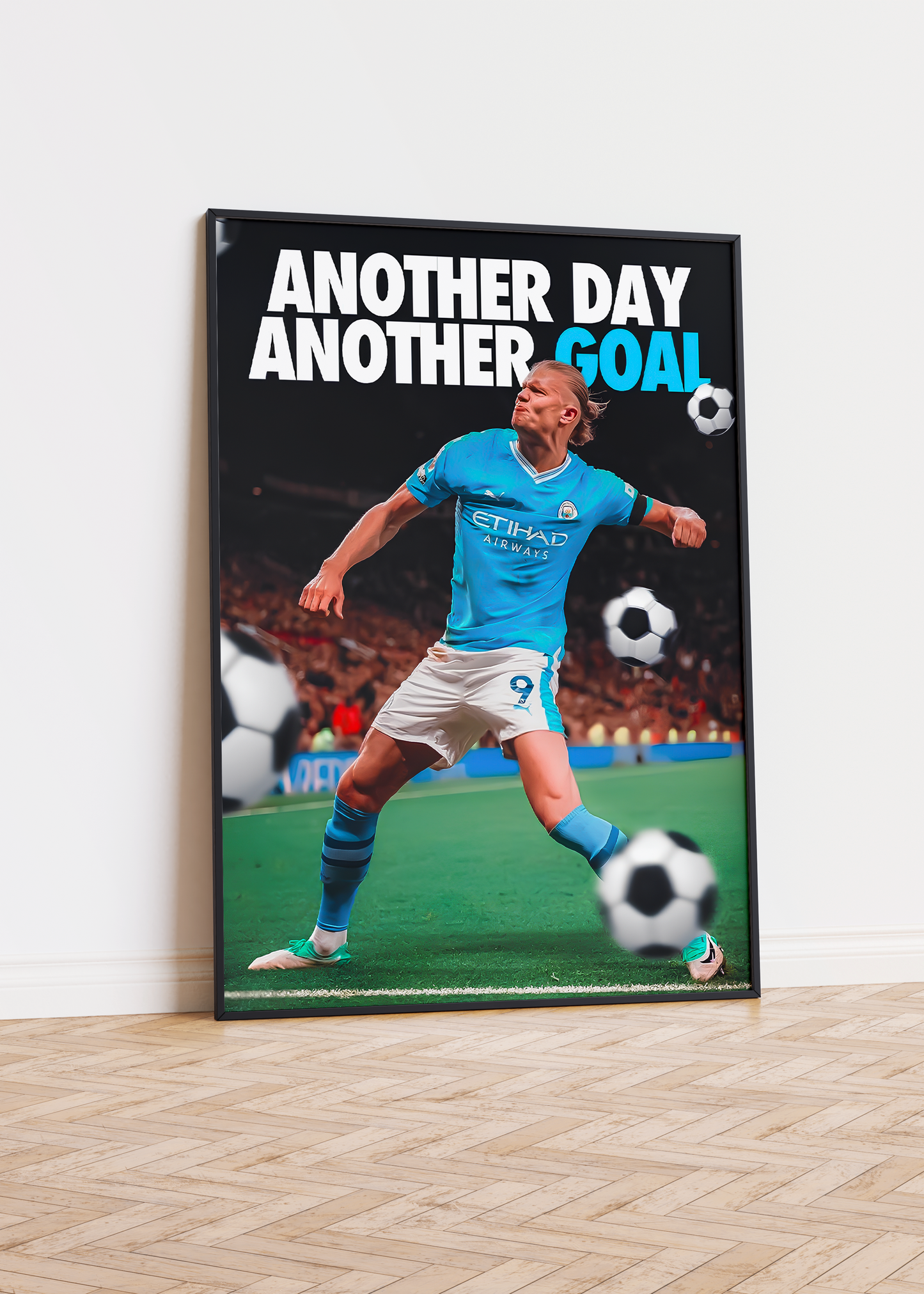 Erling Haaland 'Another Day Another Goal' Poster