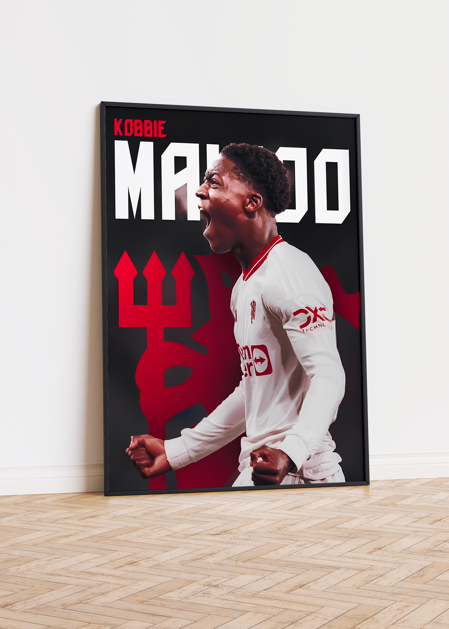 Kobbie Mainoo 'Red Devil' Poster