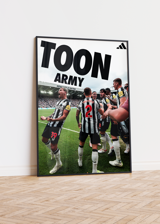 Newcastle 'Toon Army' Poster