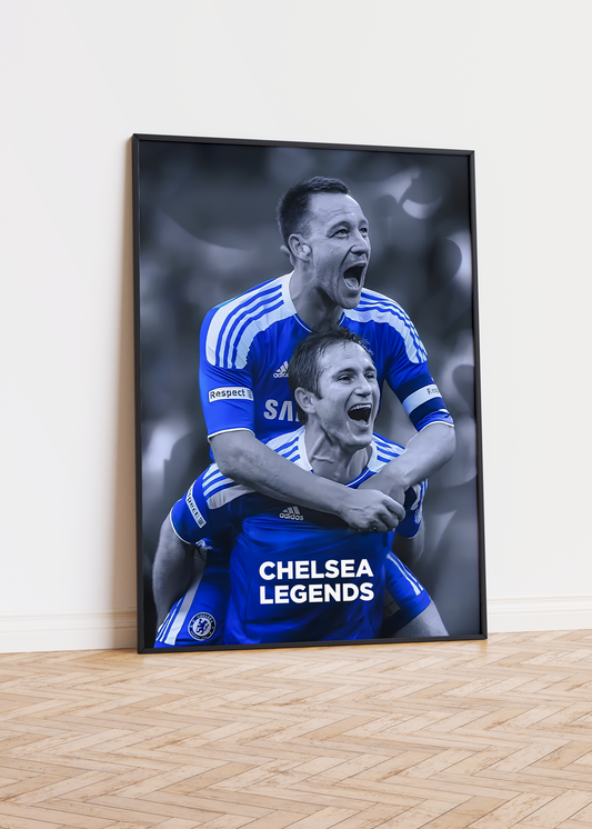 Terry & Lampard 'Chelsea Legends' Poster