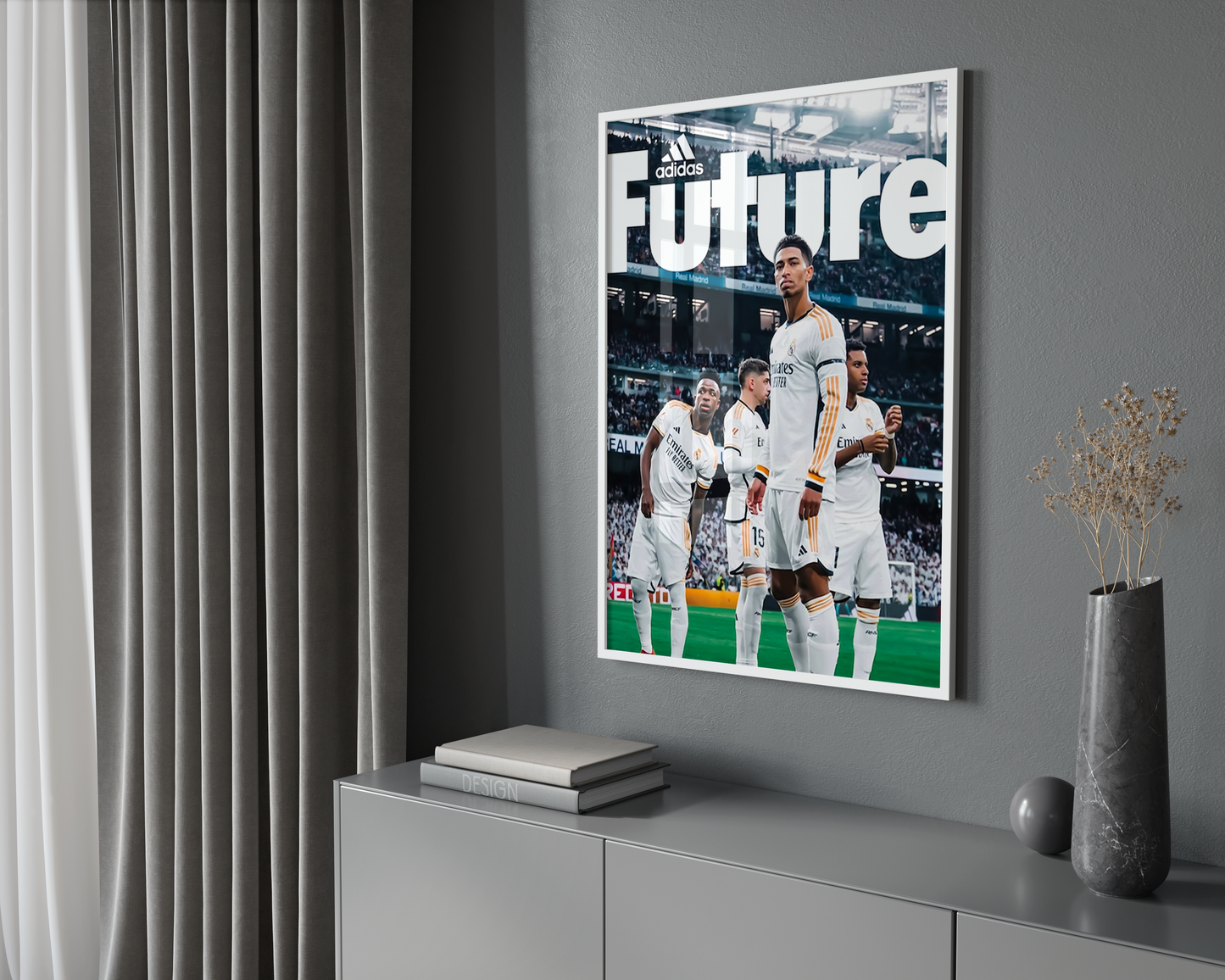 Bellingham & Vini Jr Real Madrid 'Future' Poster