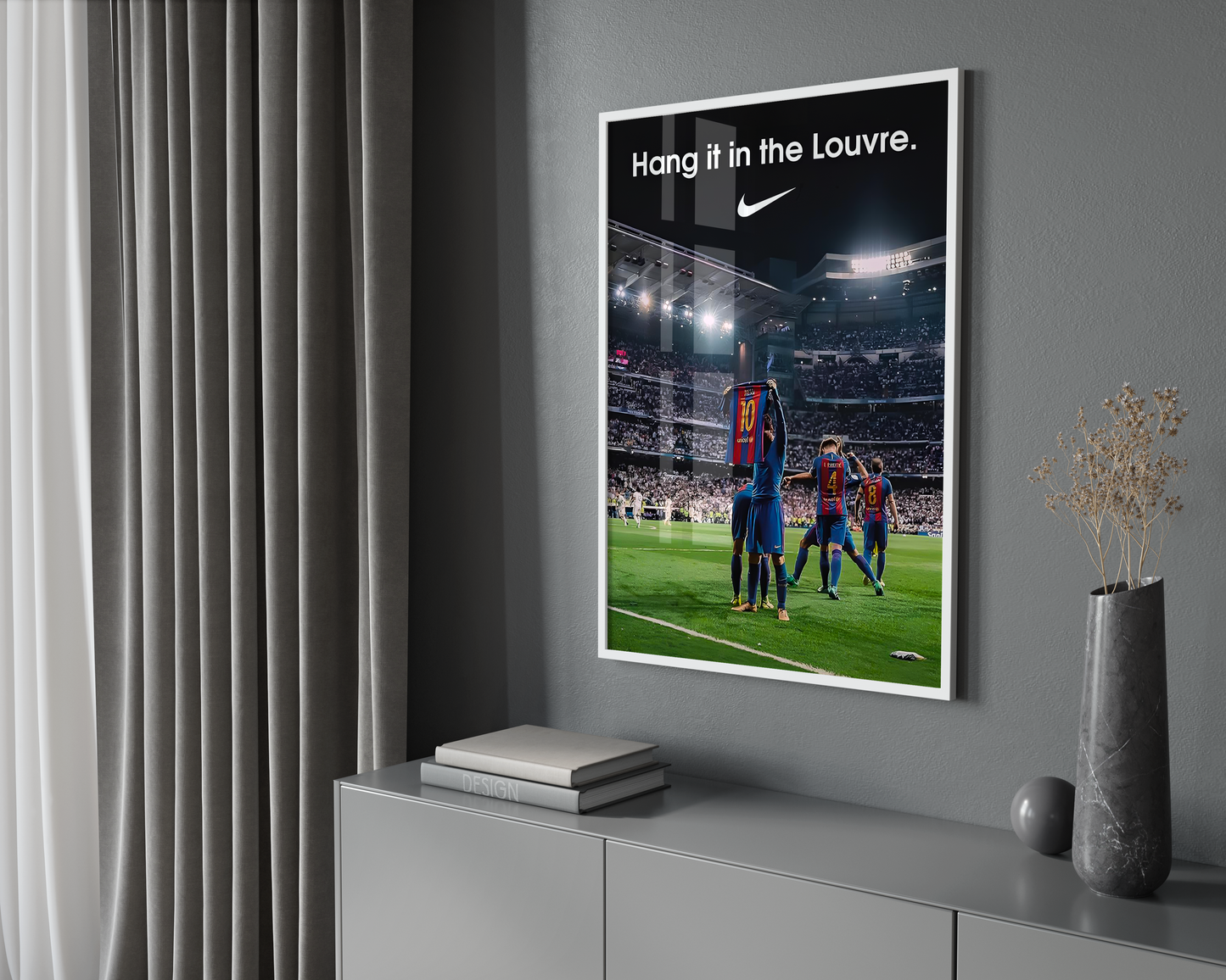 Messi 'Hang It In The Louvre' Poster