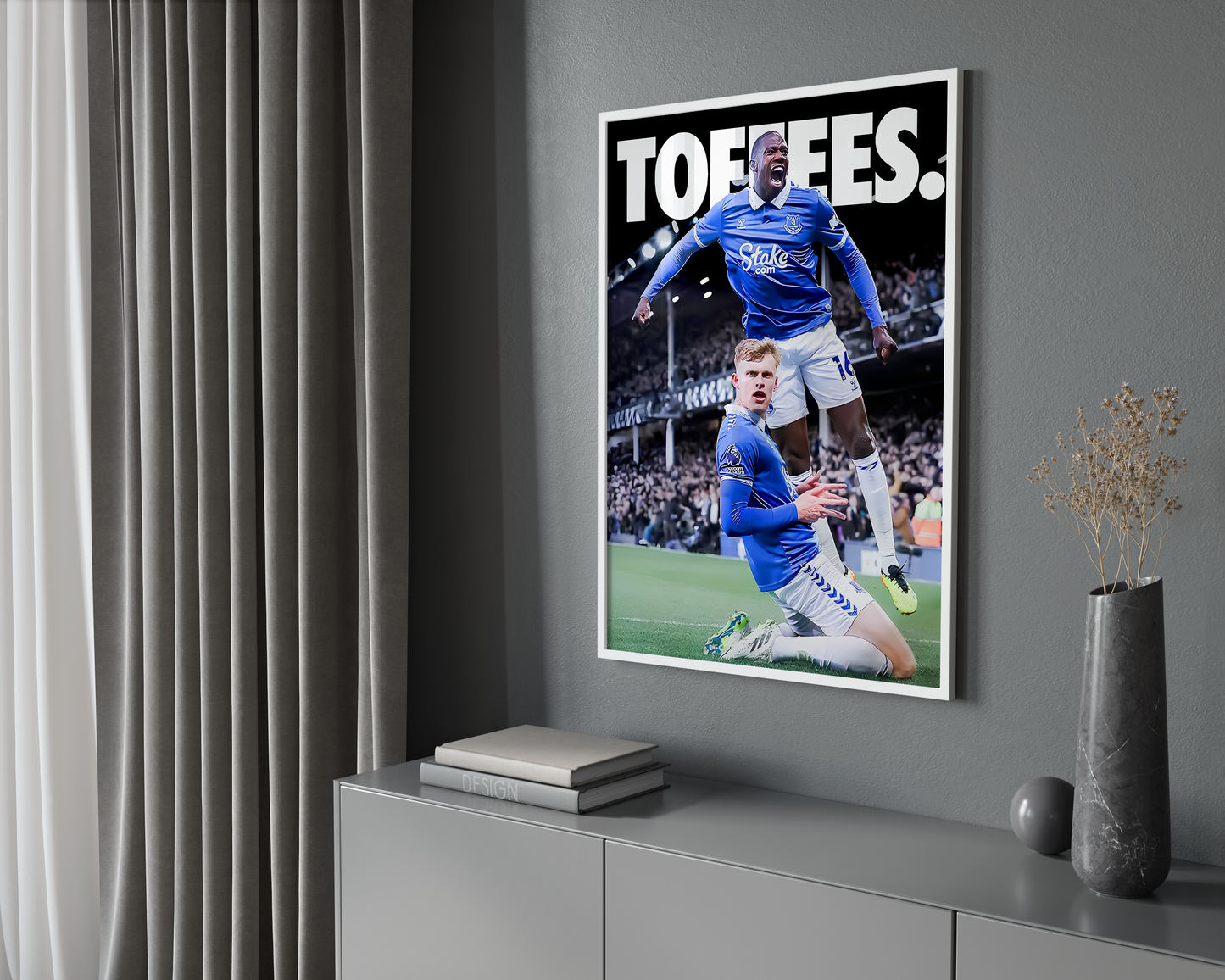 Everton 'Toffees' Poster