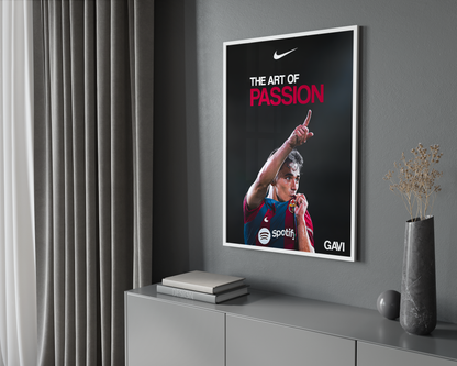 Gavi 'The Art Of Passion' Poster