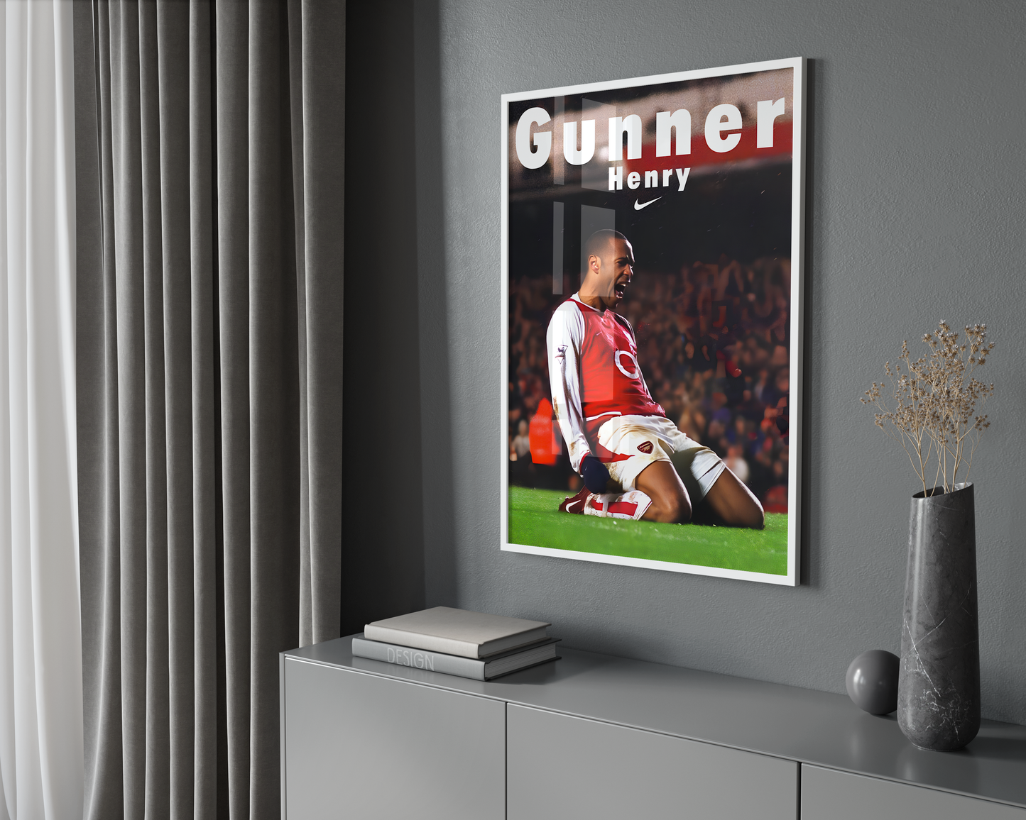 Thierry Henry 'Er hat es getan' Poster