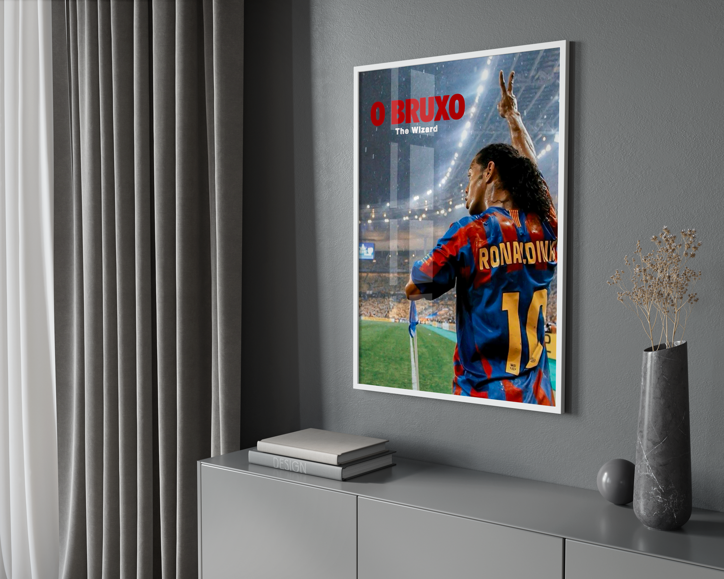 Ronaldinho 'O Bruxo' Poster