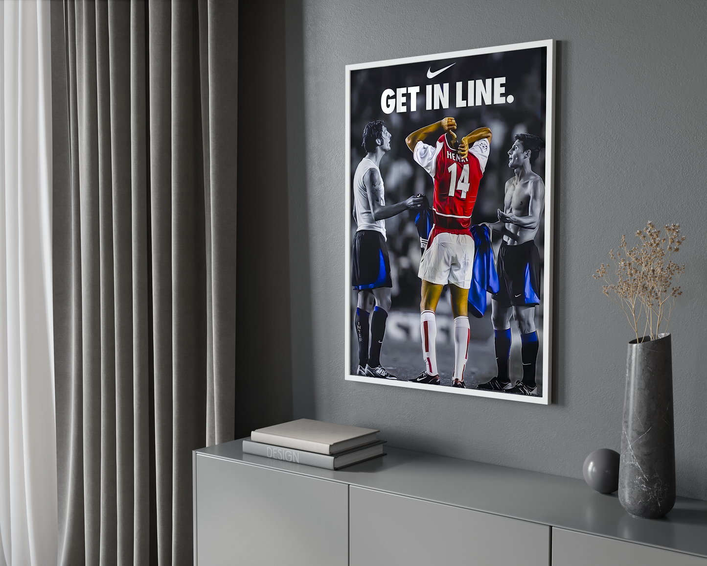 Thierry Henry 'Get In Line' Poster