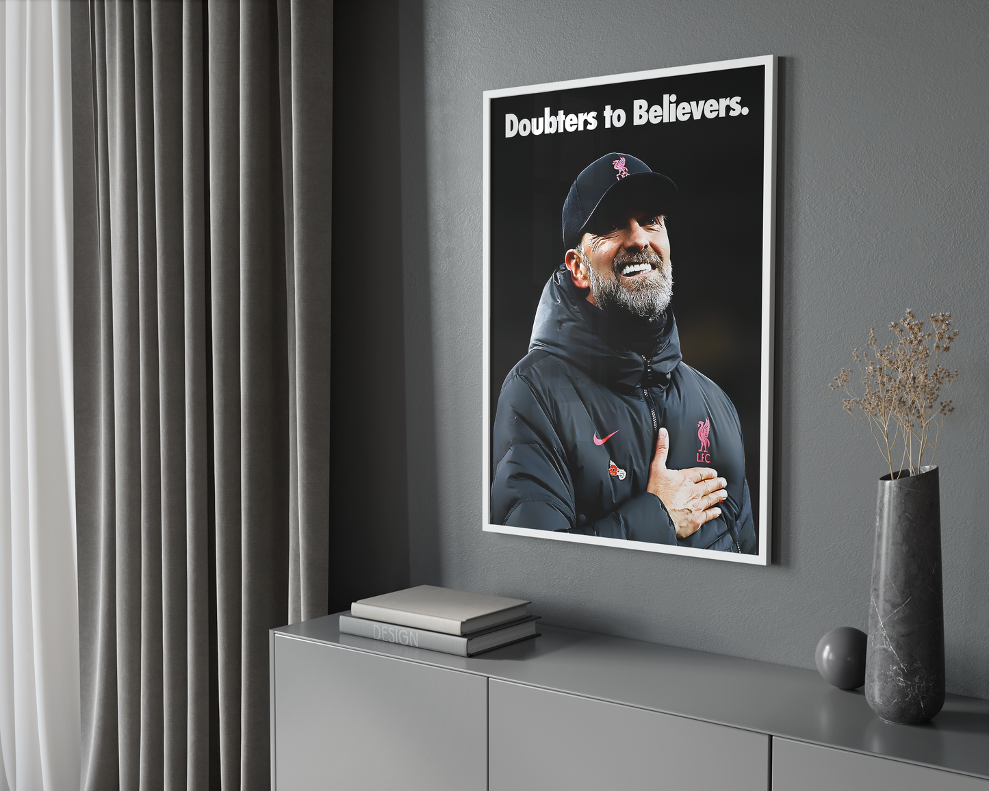 Jürgen Klopp 'Doubters To Believers' Poster