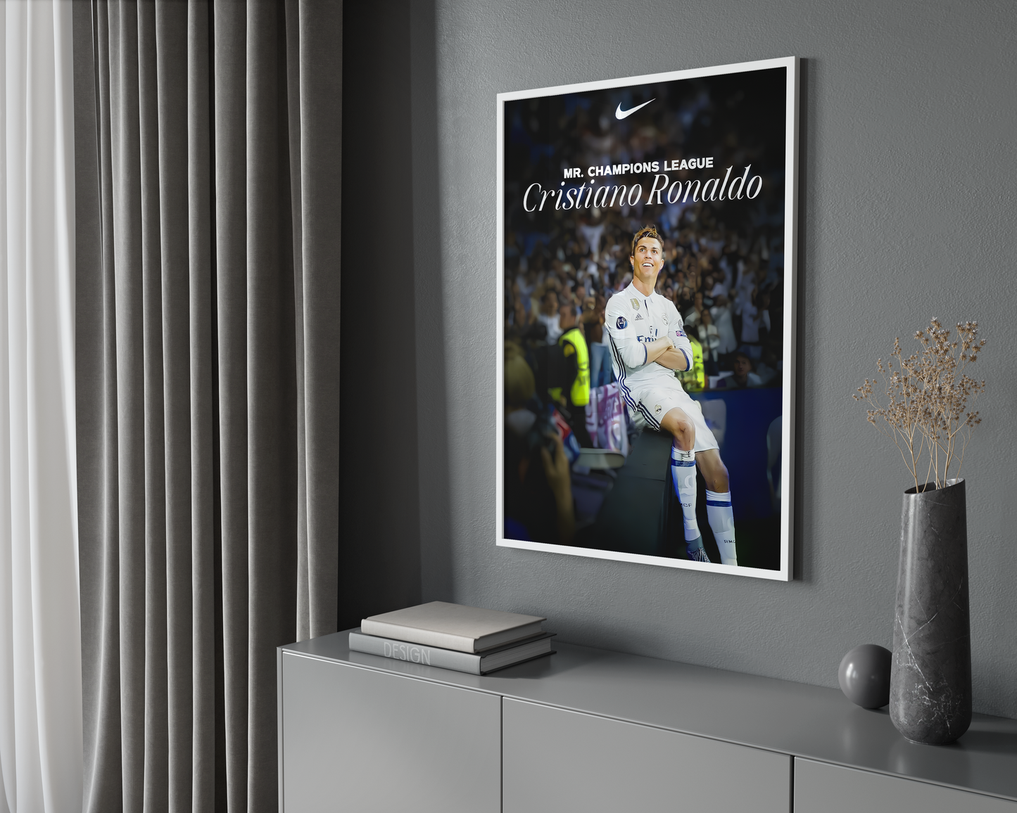 Cristiano Ronaldo 'Mr Champions League' Poster