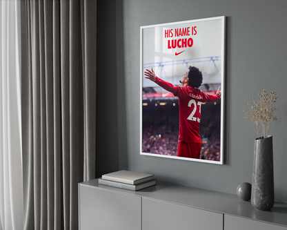 Luis Diaz 'His Name Is Lucho' Poster