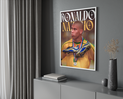 Ronaldo Nazário 'R9' Poster