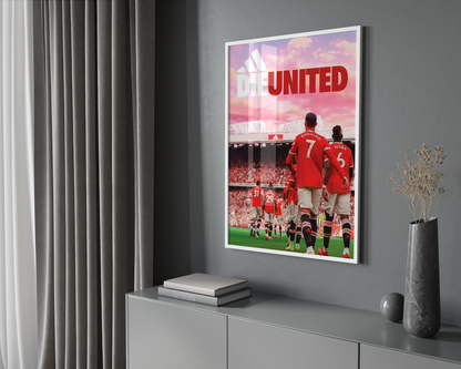 Man Utd 'Die United' Poster