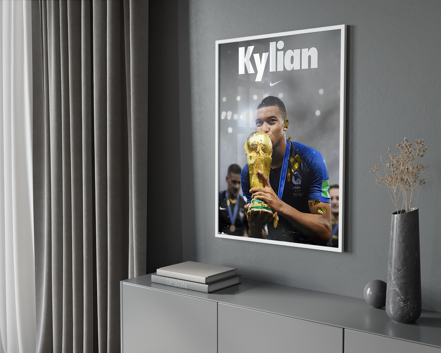 Kylian Mbappé „Starboy“-Poster