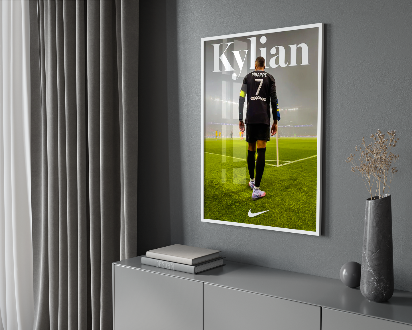 Kylian Mbappé 'Focus' Poster