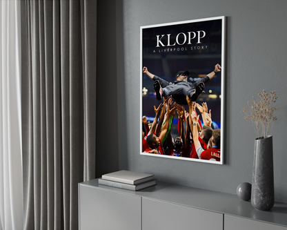 Klopp 'A Liverpool Story' Poster