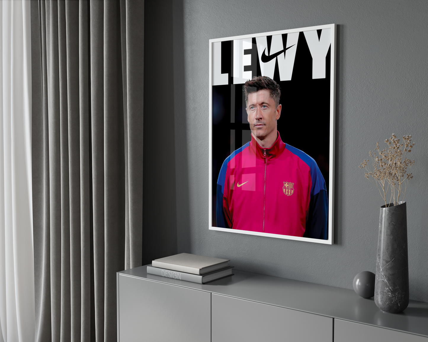 Lewandowski „9 Minuten“-Poster