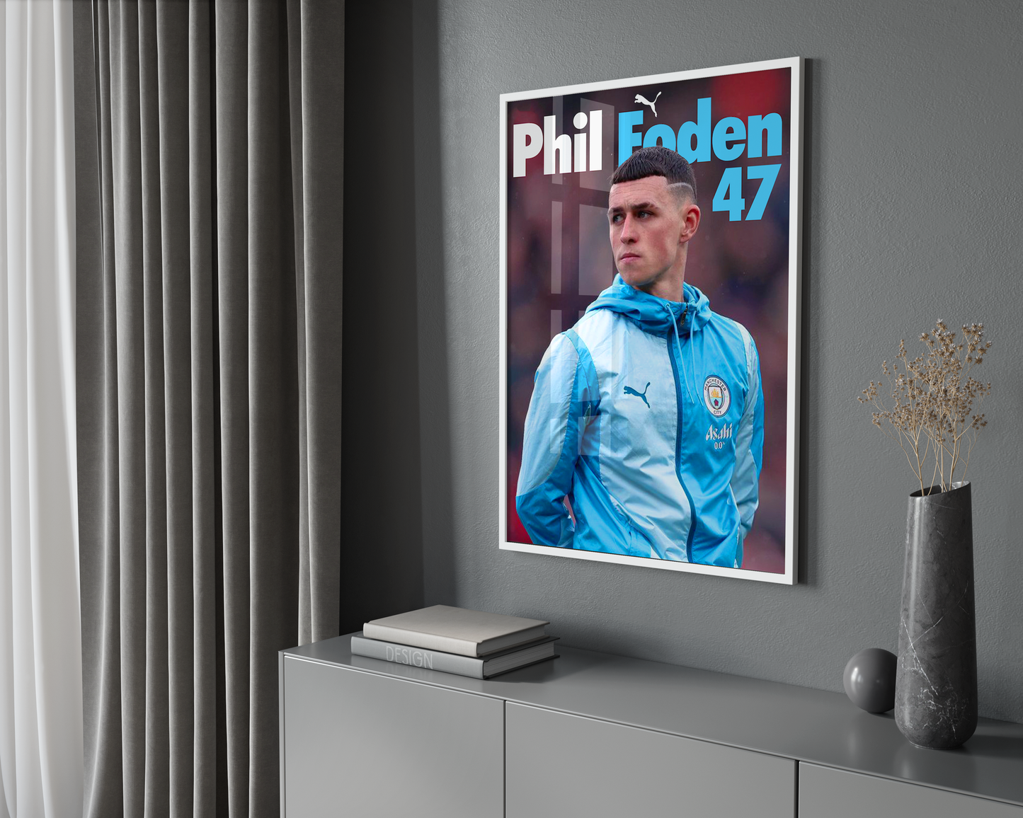 Phil Foden '47' Poster