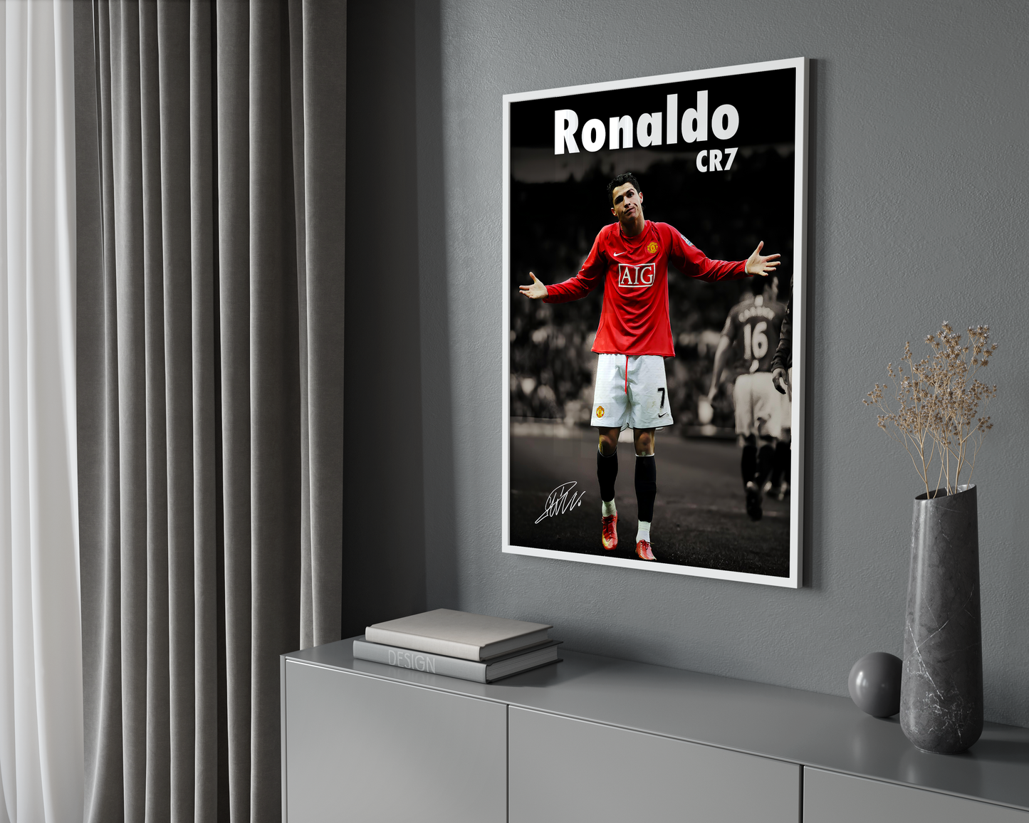 Cristiano Ronaldo 'CR7' Poster