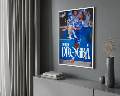 Didier Drogba 'Trophy' Poster