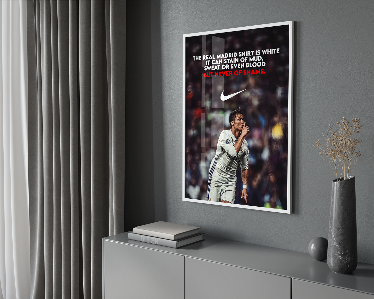 Cristiano Ronaldo 'Never Of Shame' Poster