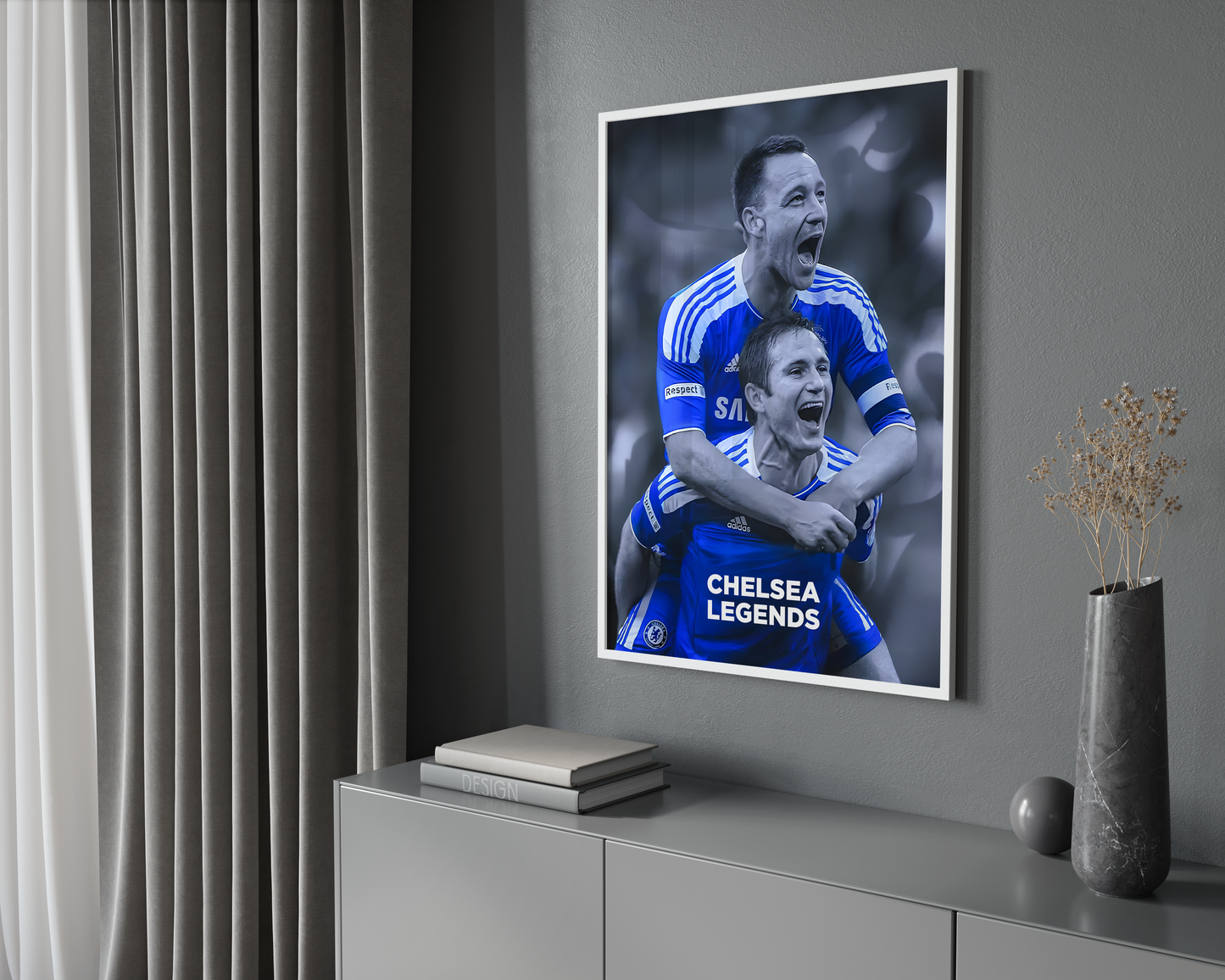 Terry & Lampard 'Chelsea Legends' Poster