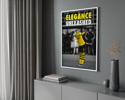 Marco Reus „Entfesselte Eleganz“-Poster