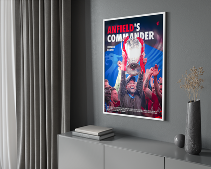 Klopp 'Anfields Commander' Poster