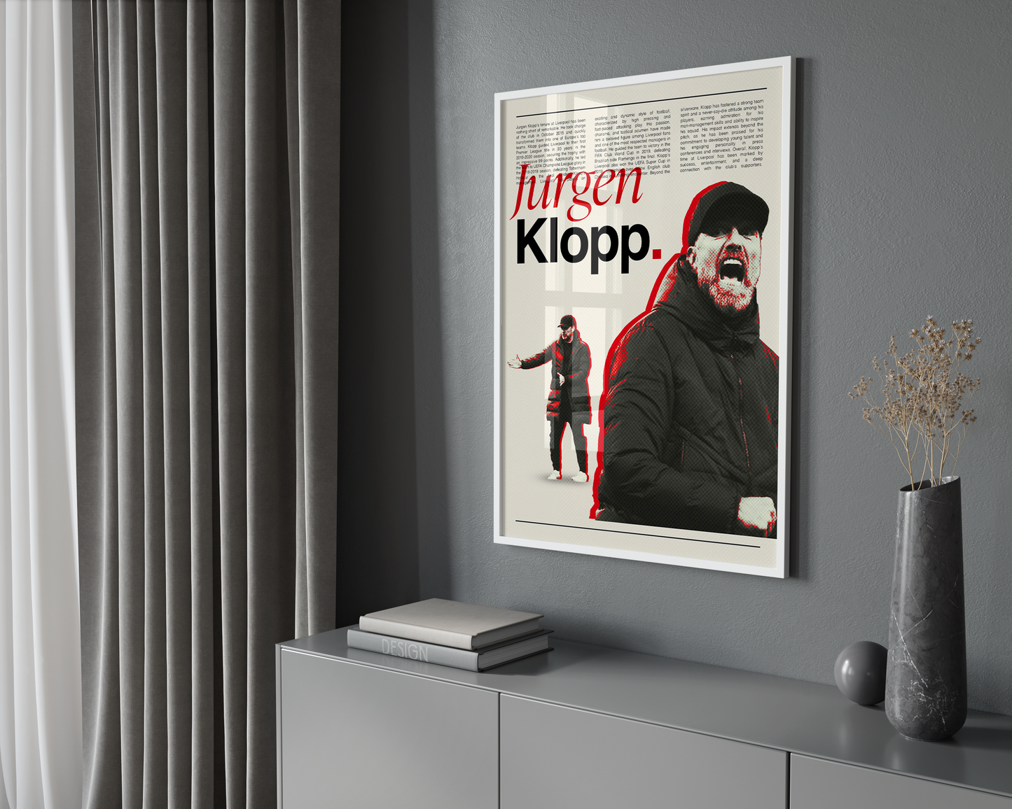 Jürgen Klopp 'Dynastie' Poster