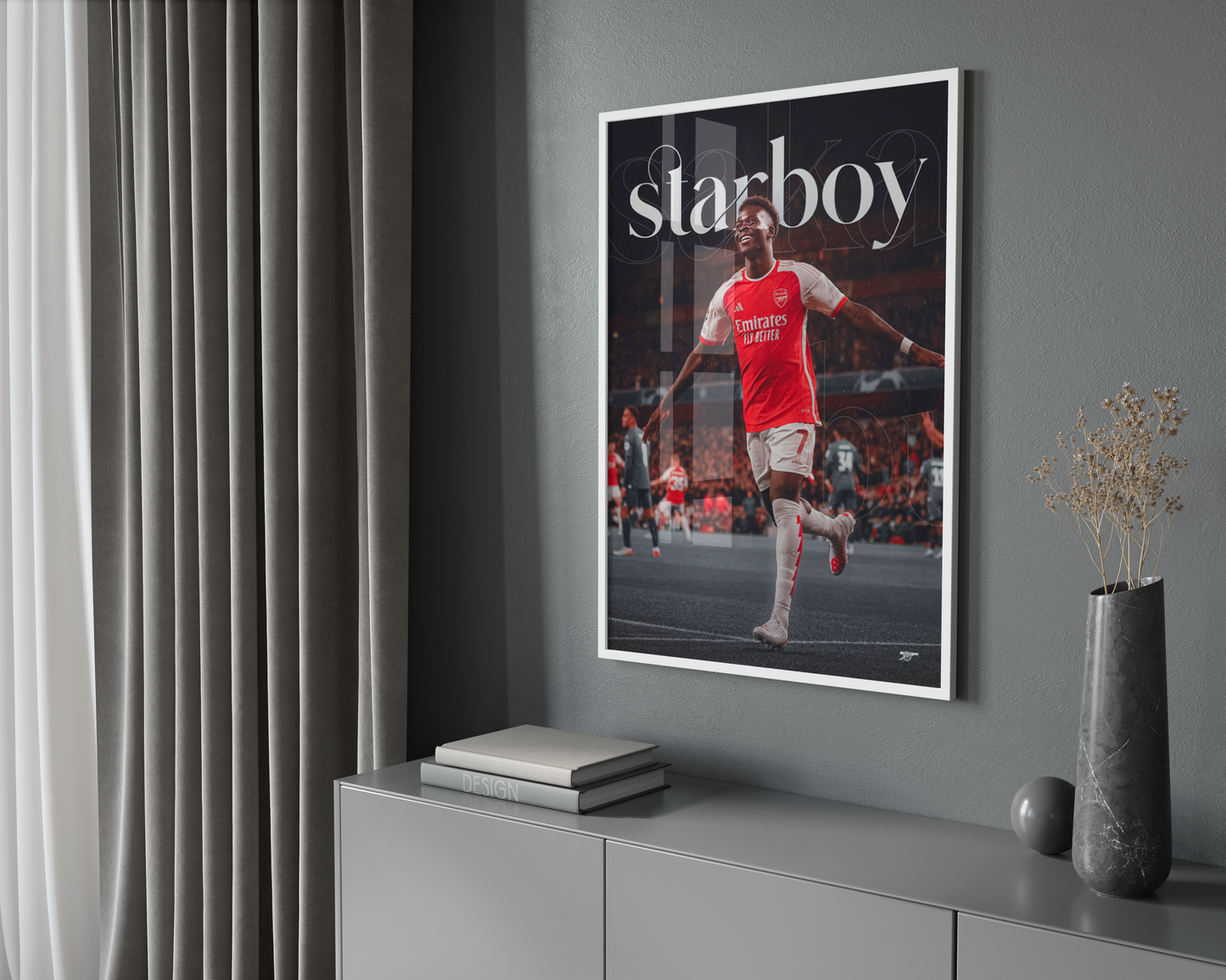 Bukayo Saka 'Starboy' Poster