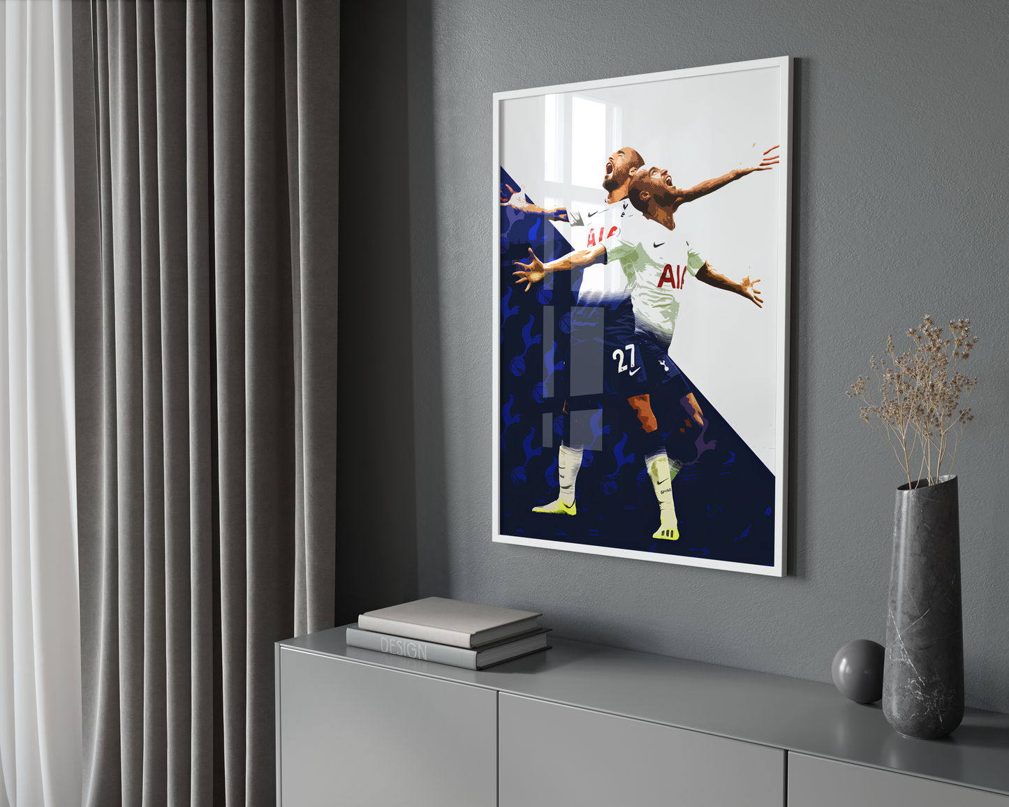 Minimalistisches Poster von Lucas Moura