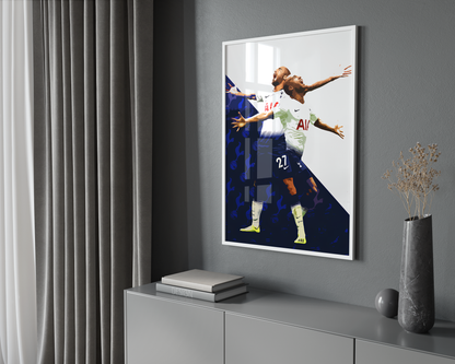 Lucas Moura Minimalist Poster